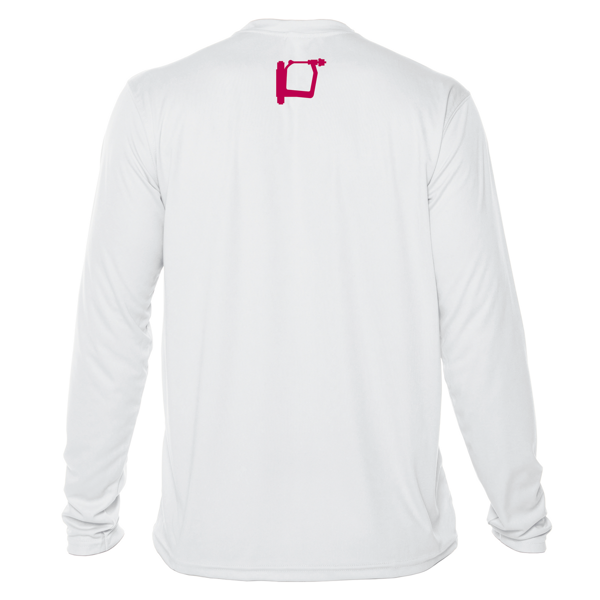 UV United States Rowing and Oarlock Graphics Long Sleeve - White