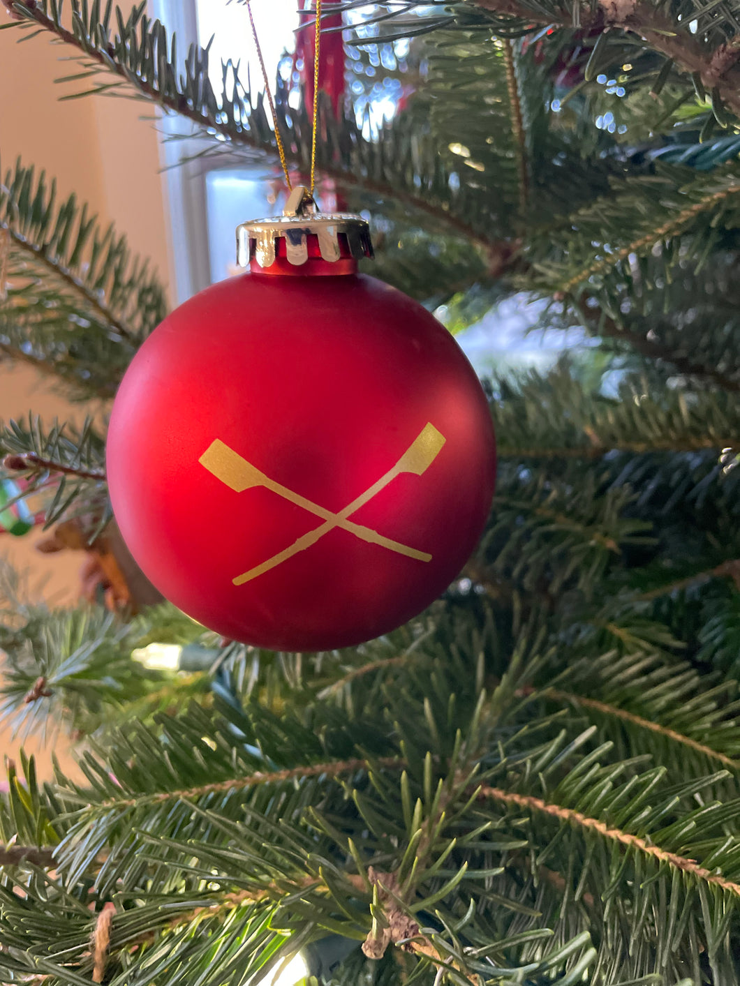Crossed Oars Ornament