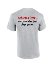 Load image into Gallery viewer, Cotton Short Sleeve Athletes Row Heather Gray
