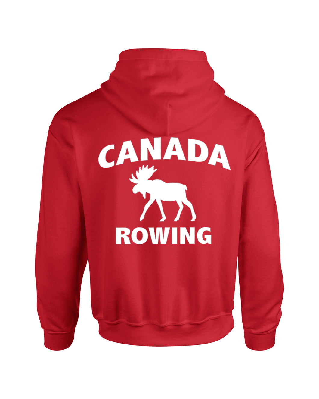 Canada Rowing Hoodie Red