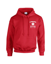 Load image into Gallery viewer, Canada Rowing Hoodie Red
