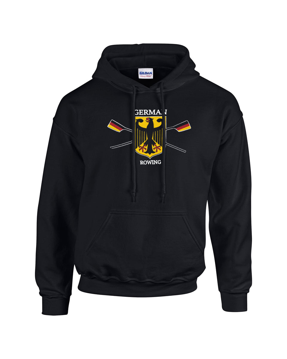 German Rowing Hoodie Black – The Rowing Catalog